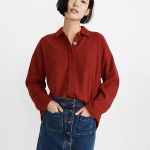 Madewell Flannel Bromly Shirt size L